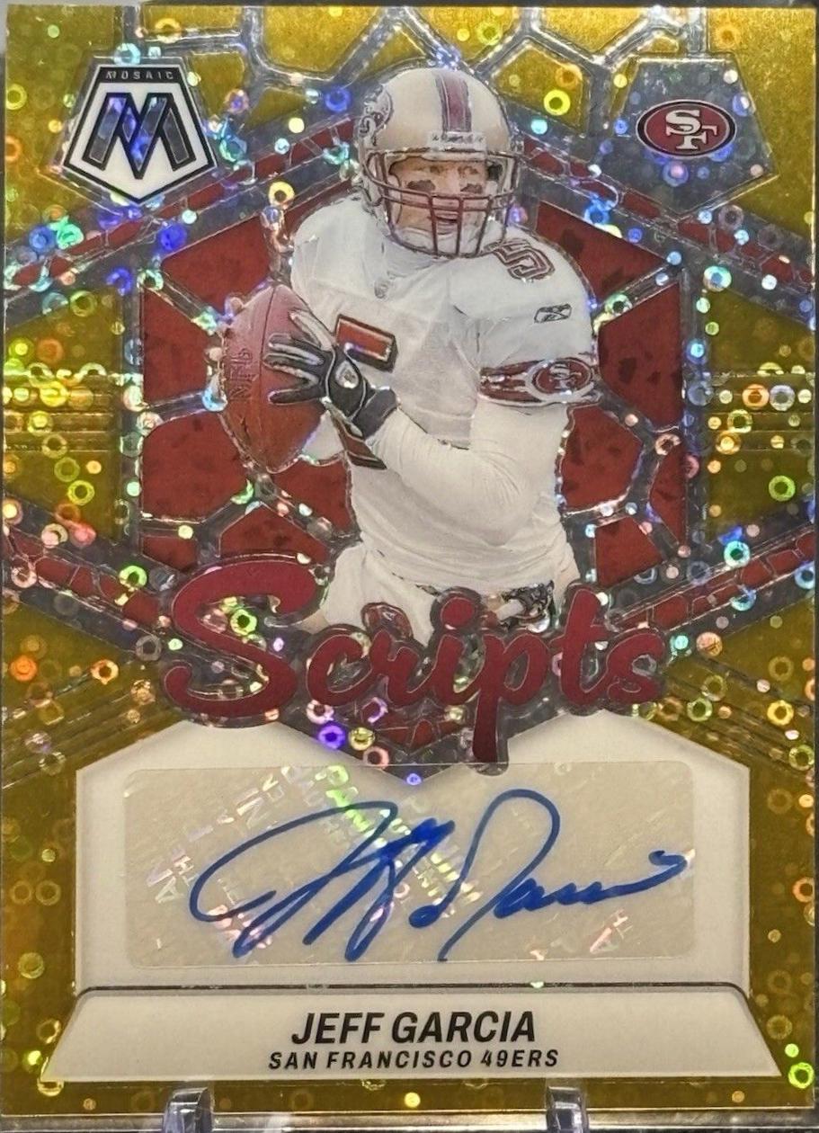 Jeff Garcia [No Huddle Gold] #SC-JGA