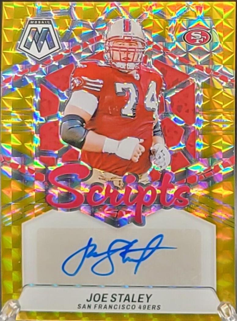 Joe Staley [Gold] #SC-JSY