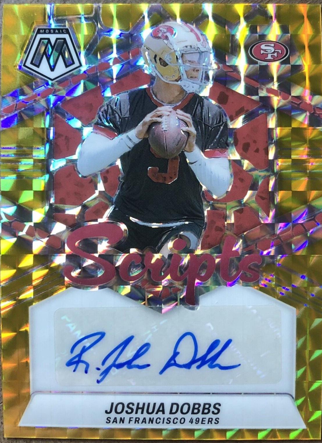 Joshua Dobbs [Gold] #SC-JDS