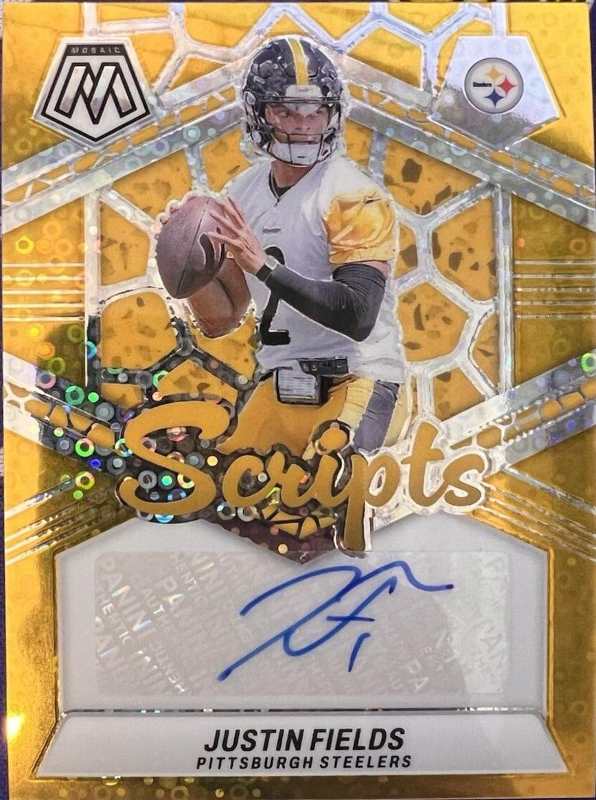Justin Fields [Gold] #SC-JFS