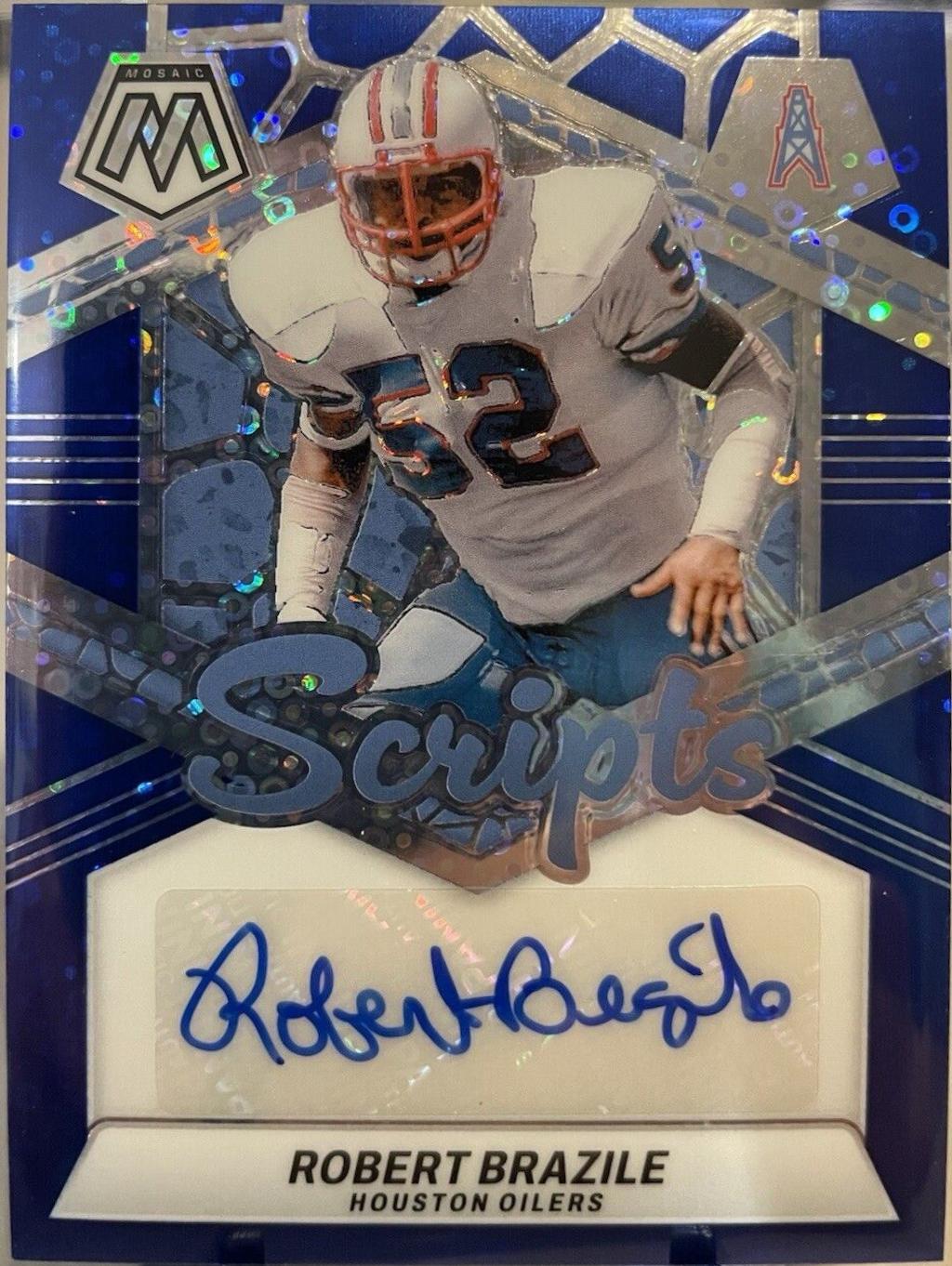Robert Brazile [No Huddle Blue] #SC-RBE