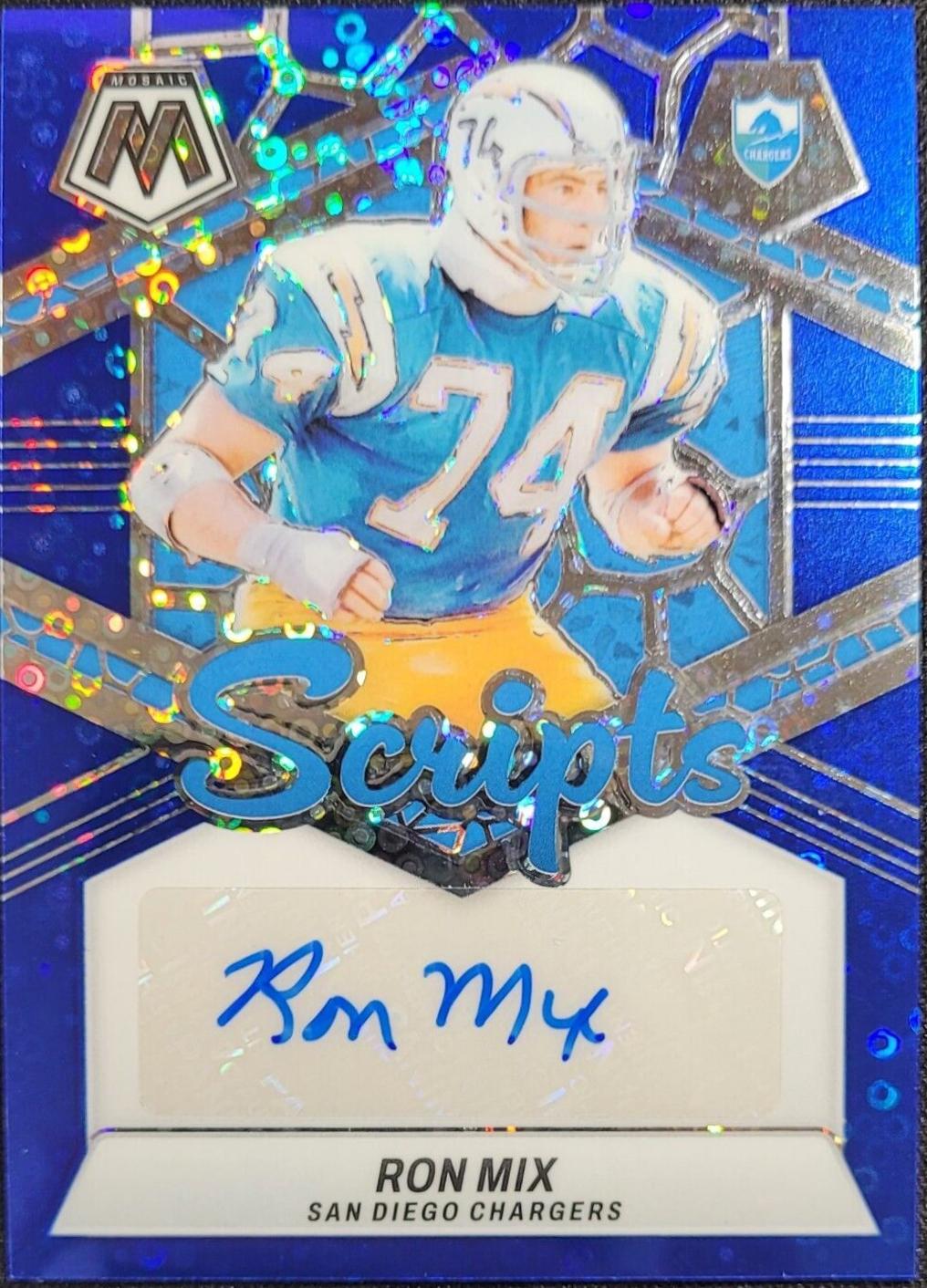 Ron Mix [No Huddle Blue] #SC-RMX