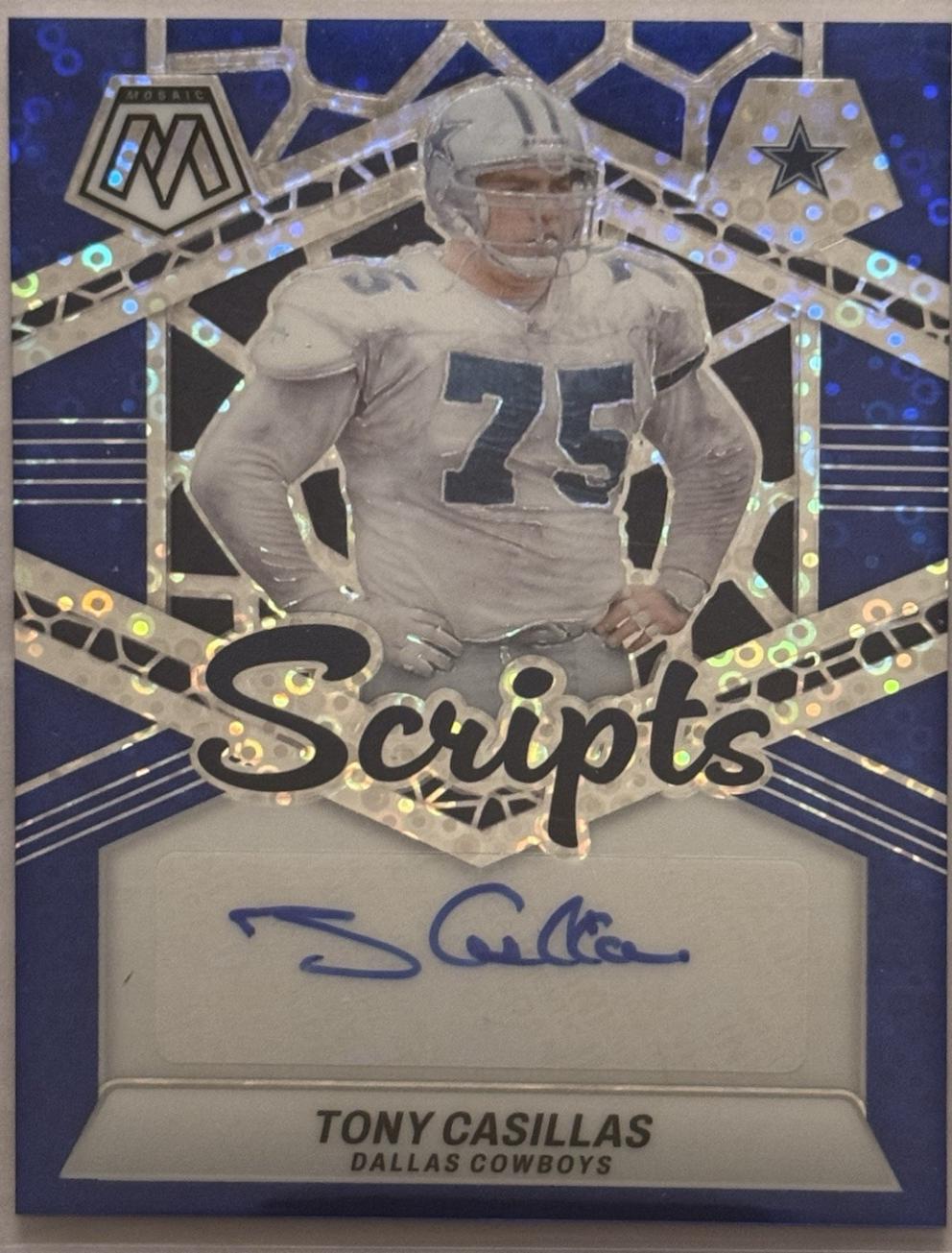 Tony Casillas [No Huddle Black] #SC-TCS