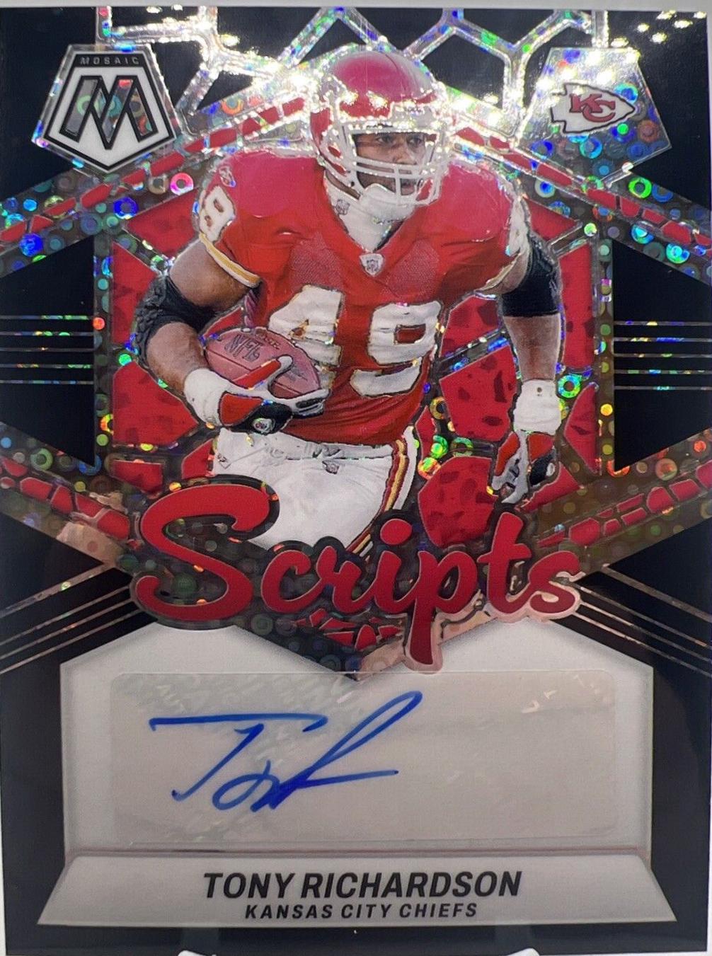 Tony Richardson [No Huddle Black] #SC-TRN
