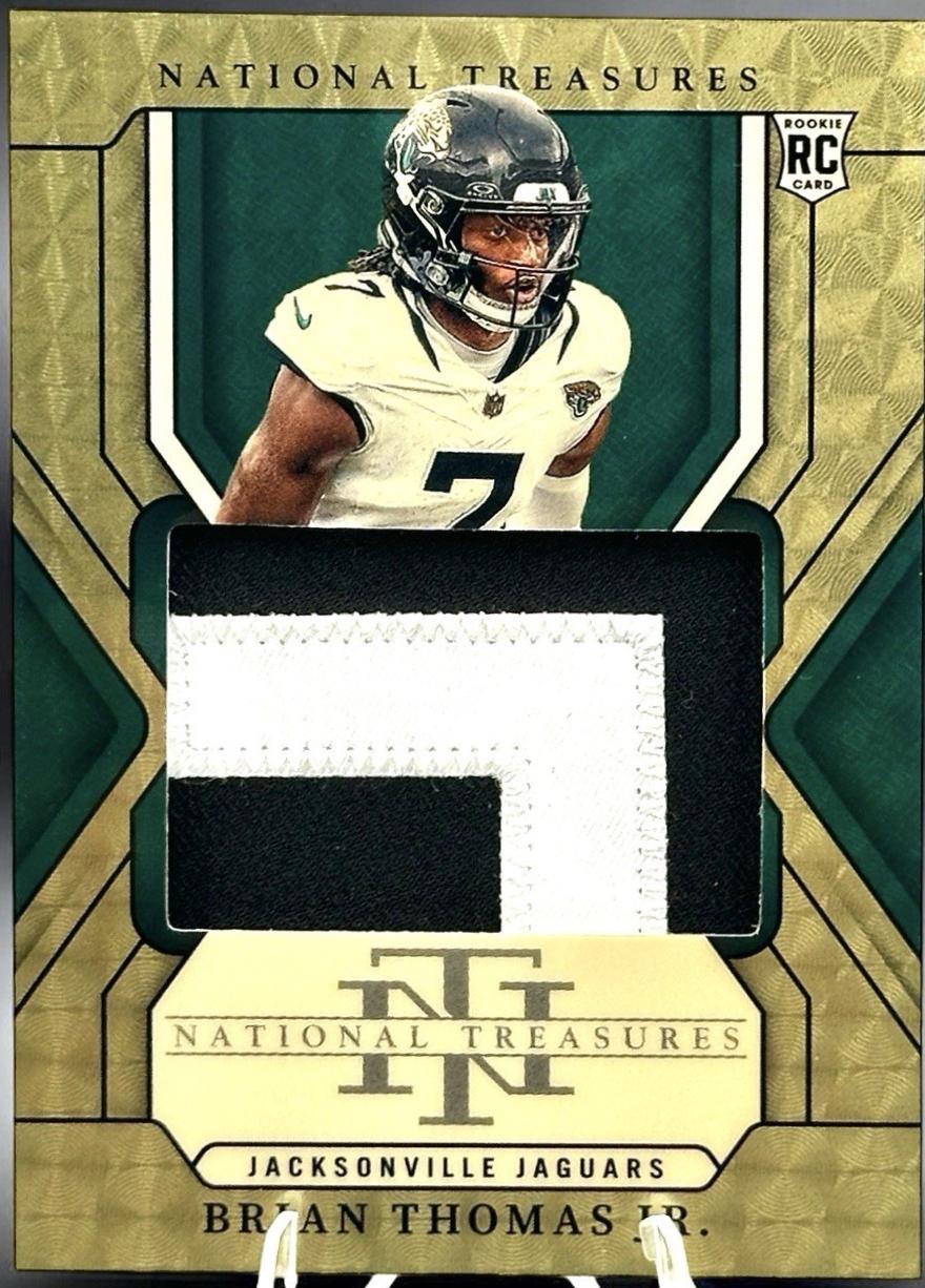 Brian Thomas Jr. [Gold Vinyl Patch] #217