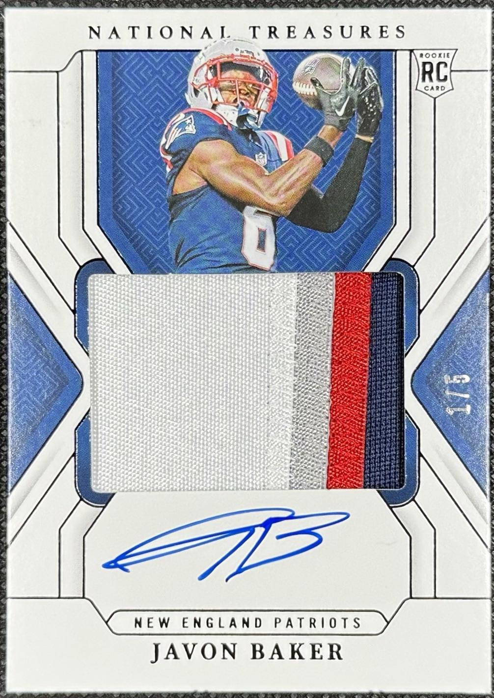 Javon Baker [Black Patch Autograph] #202