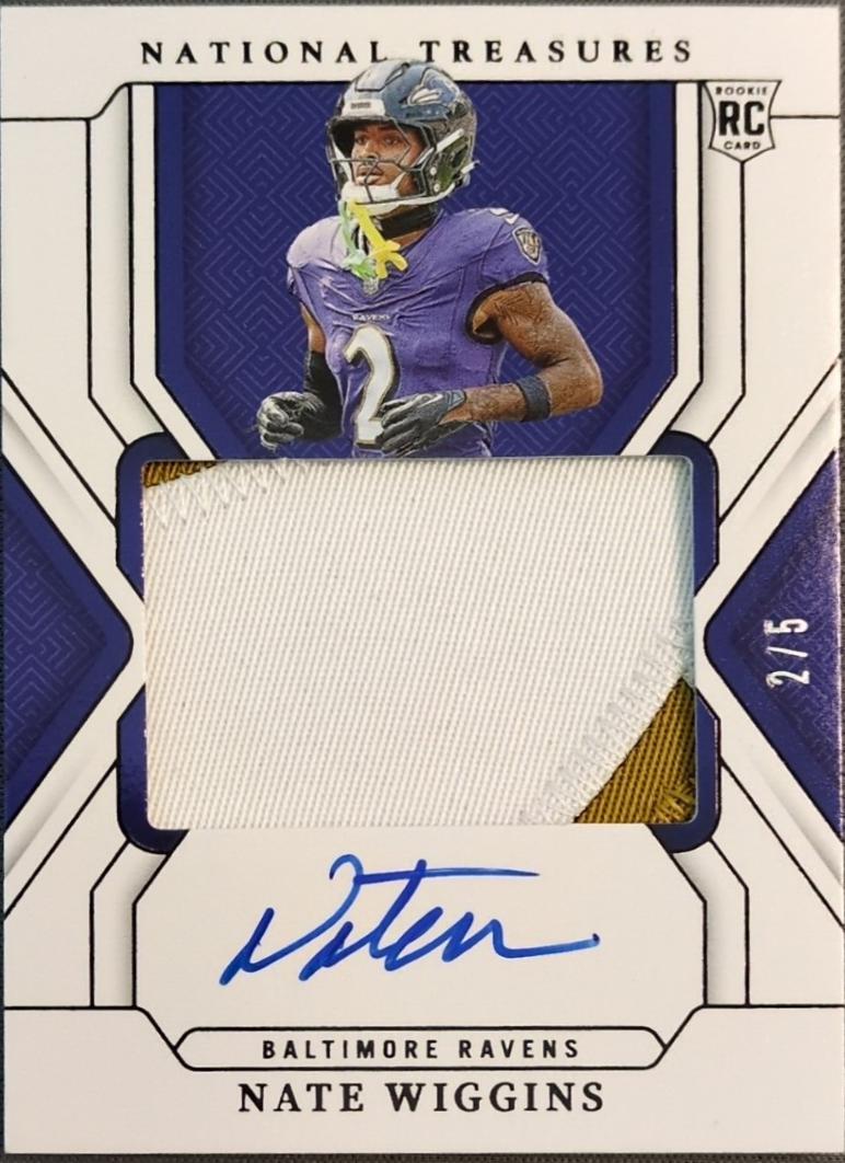 Nate Wiggins [Black Patch Autograph] #192