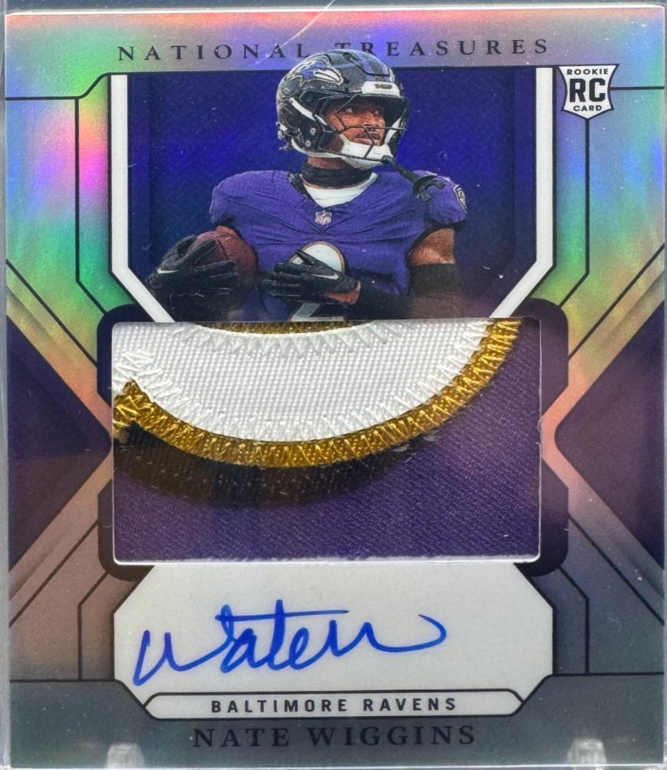 Nate Wiggins [Premium Patch Autograph] #192