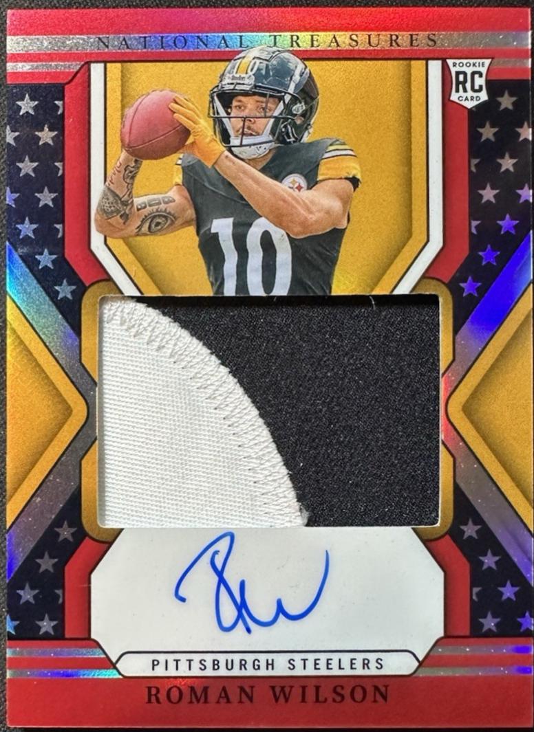 Roman Wilson [Stars Patch Autograph] #179