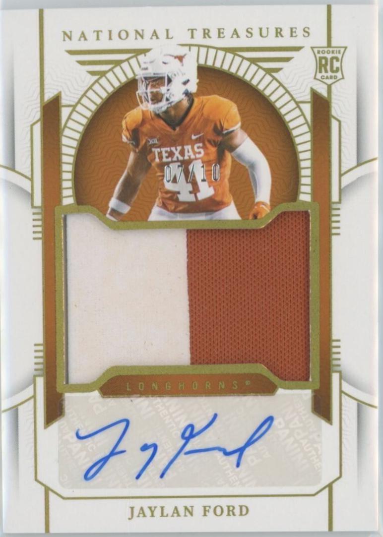 Jaylan Ford [Gold College Materials Signature] #71