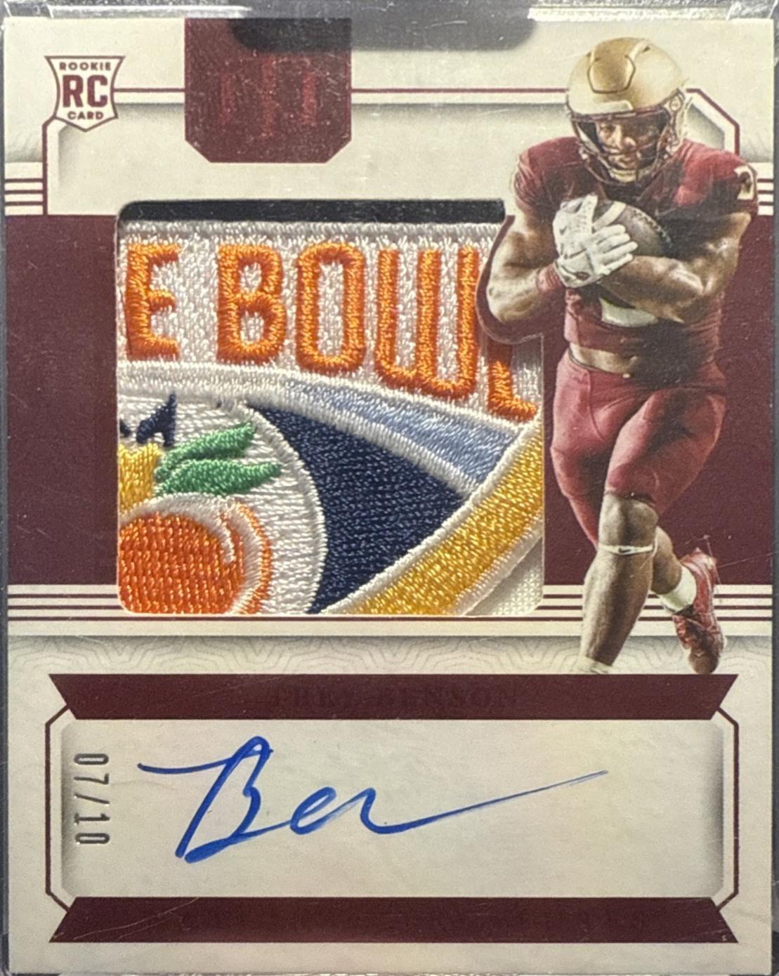 Trey Benson [Bowl Logo 2] #CCS-TB