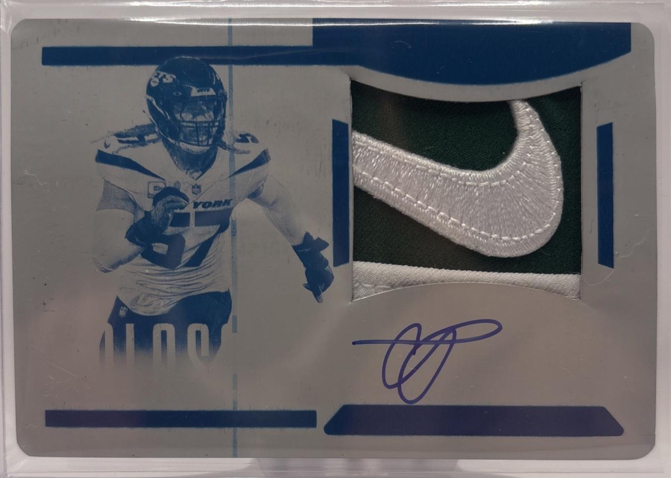 C.J. Mosley [Printing Plate] #8