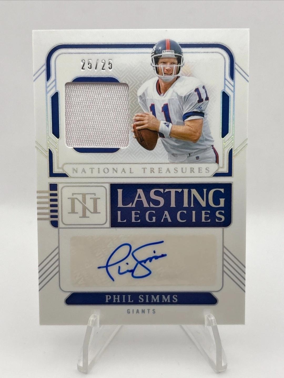 Phil Simms [Holo Silver] #20