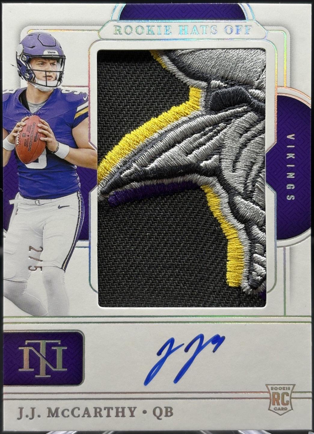 J.J. McCarthy [Team Logo] #1
