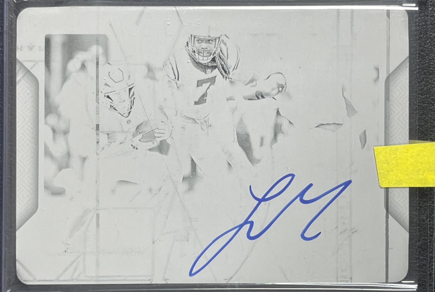 Ladd McConkey [Printing Plate] #6