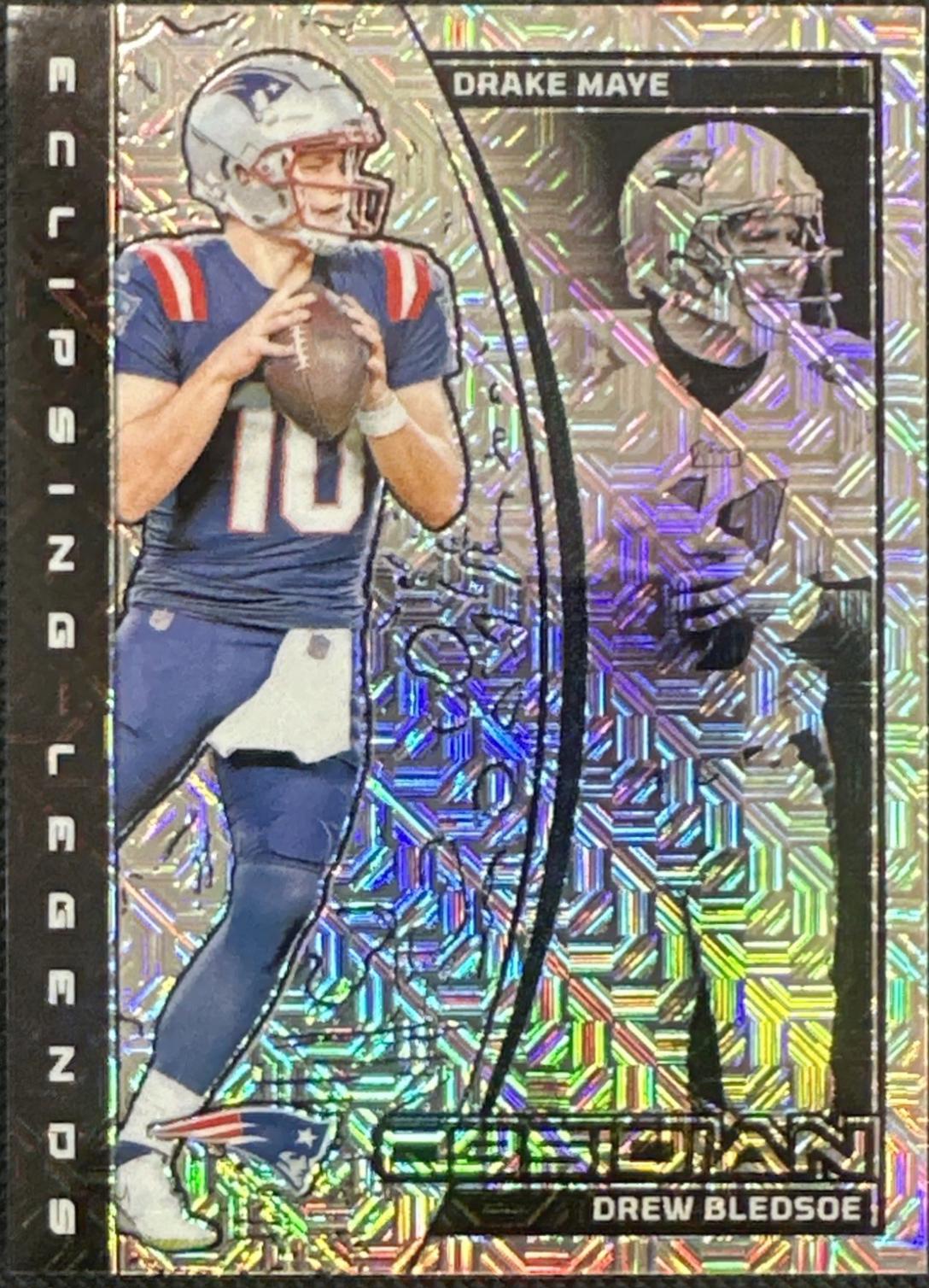 Drake Maye / Drew Bledsoe [Vibrant Mojo] #4