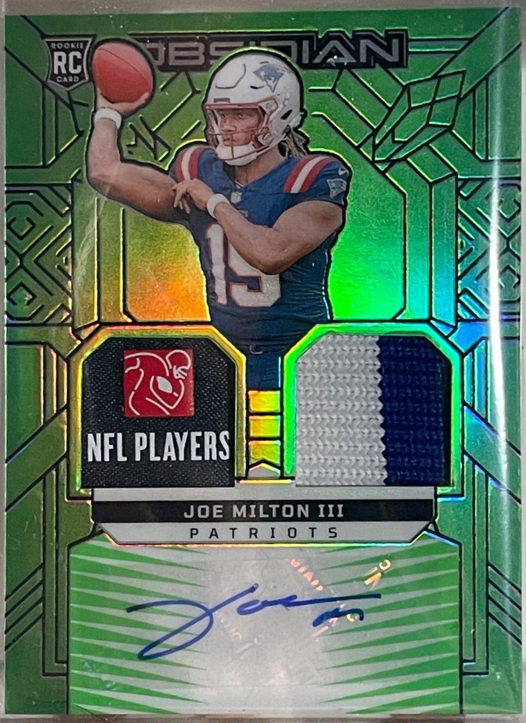 Joe Milton III [Green] #RMI-JMN