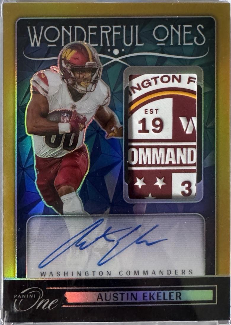 Austin Ekeler [Gold Wonderful Ones Autograph] #366