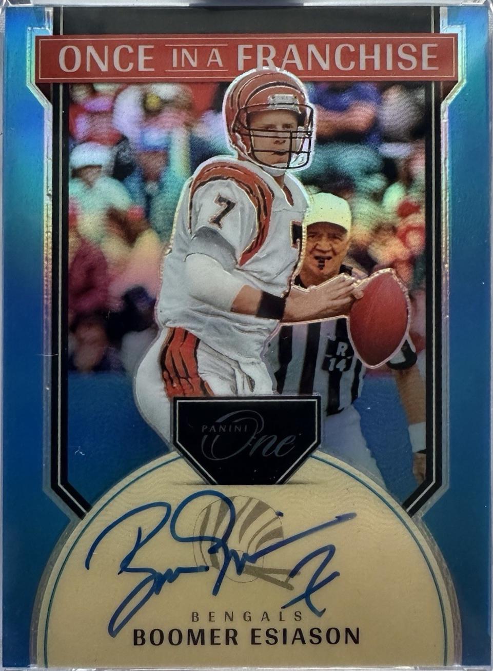 Boomer Esiason [Platinum Once in a Franchise Autograph] #338