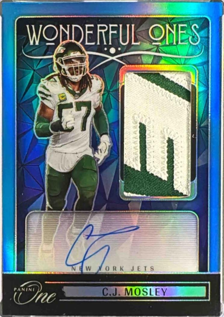 C.J. Mosley [Platinum Wonderful Ones Autograph] #370