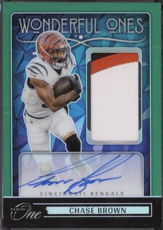 Chase Brown [Green Wonderful Ones Autograph] #373