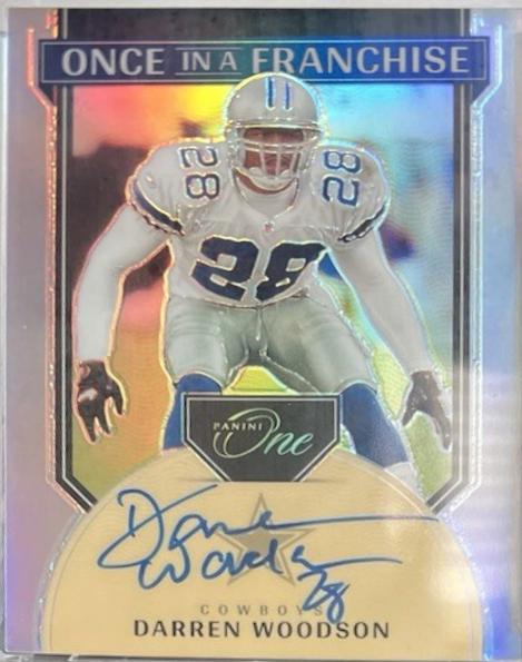 Darren Woodson [Once in a Franchise Autograph] #341