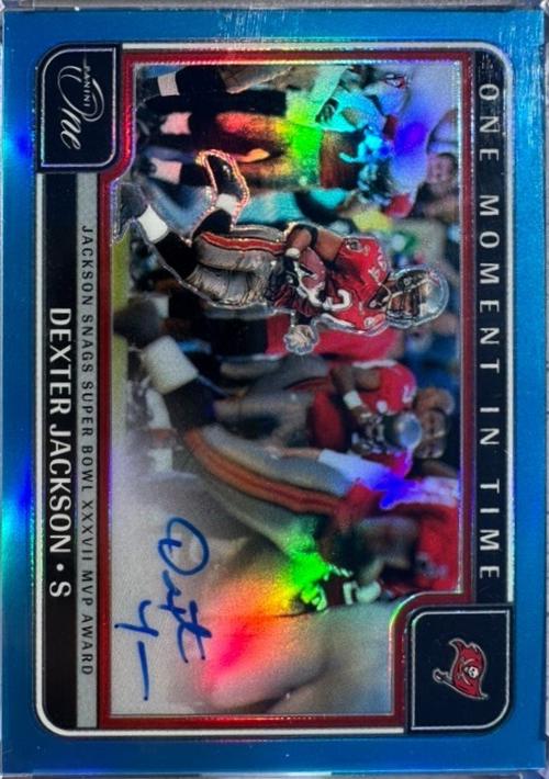 Dexter Jackson [Platinum One Moment in Time Autograph] #400