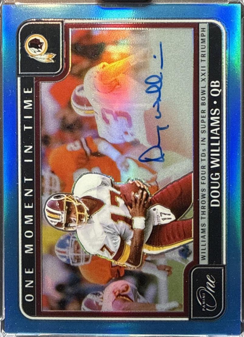Doug Williams [Platinum One Moment in Time Autograph] #390