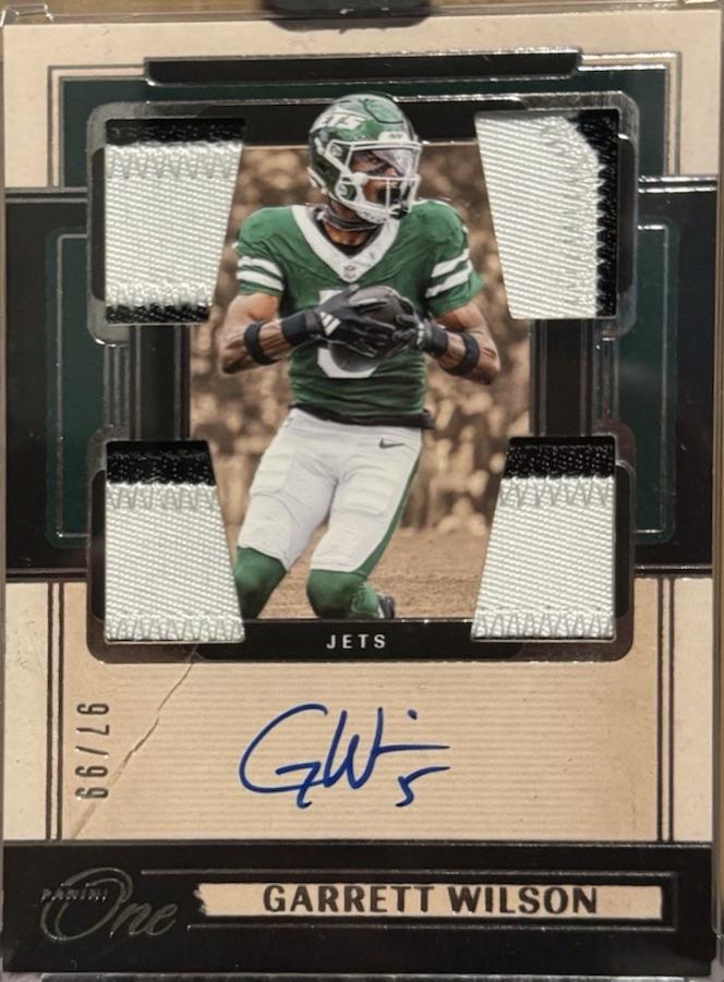 Garrett Wilson [Quad Patch Autograph] #55