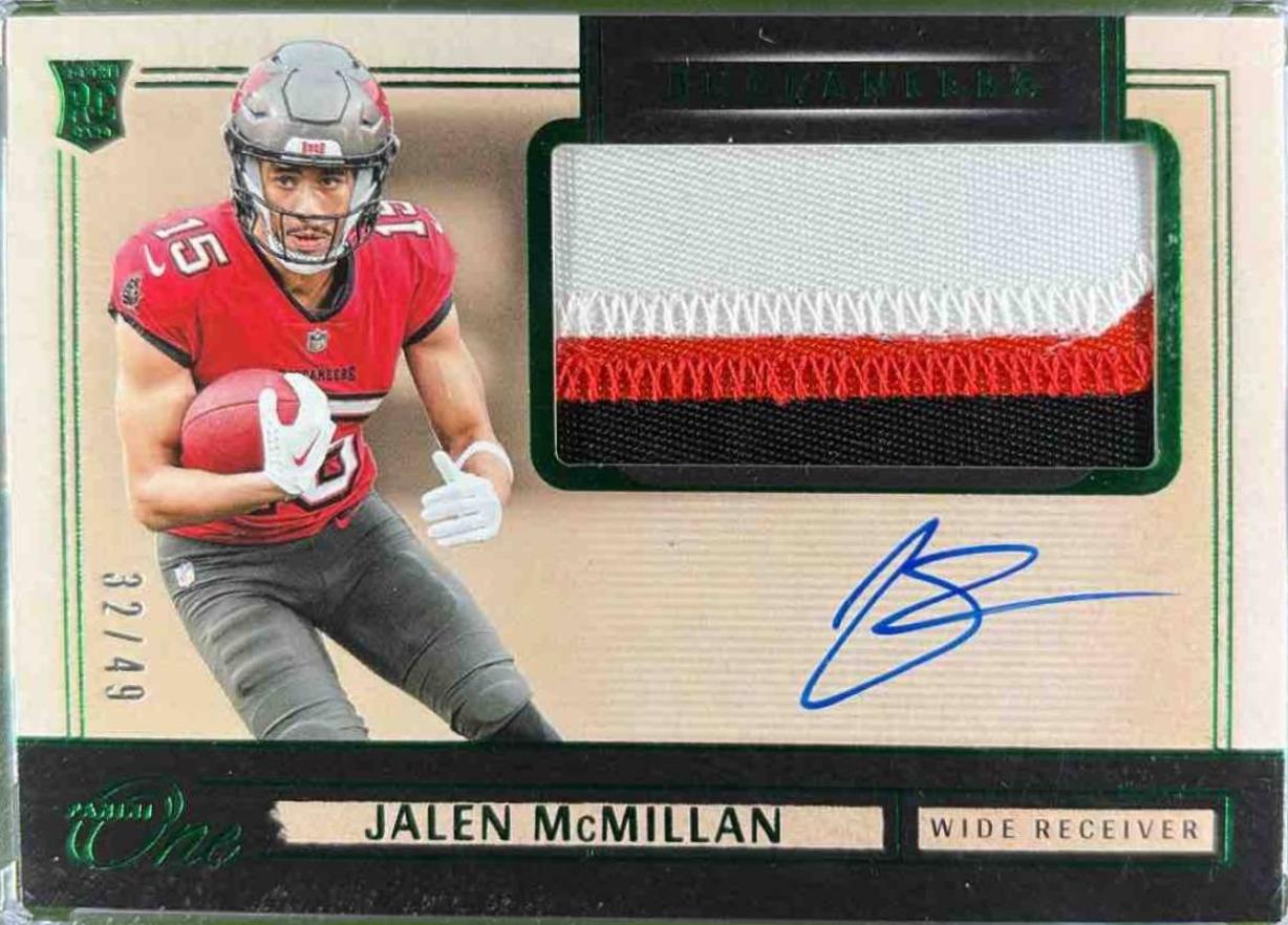 Jalen McMillan [Green Rookie Patch Autograph] #27