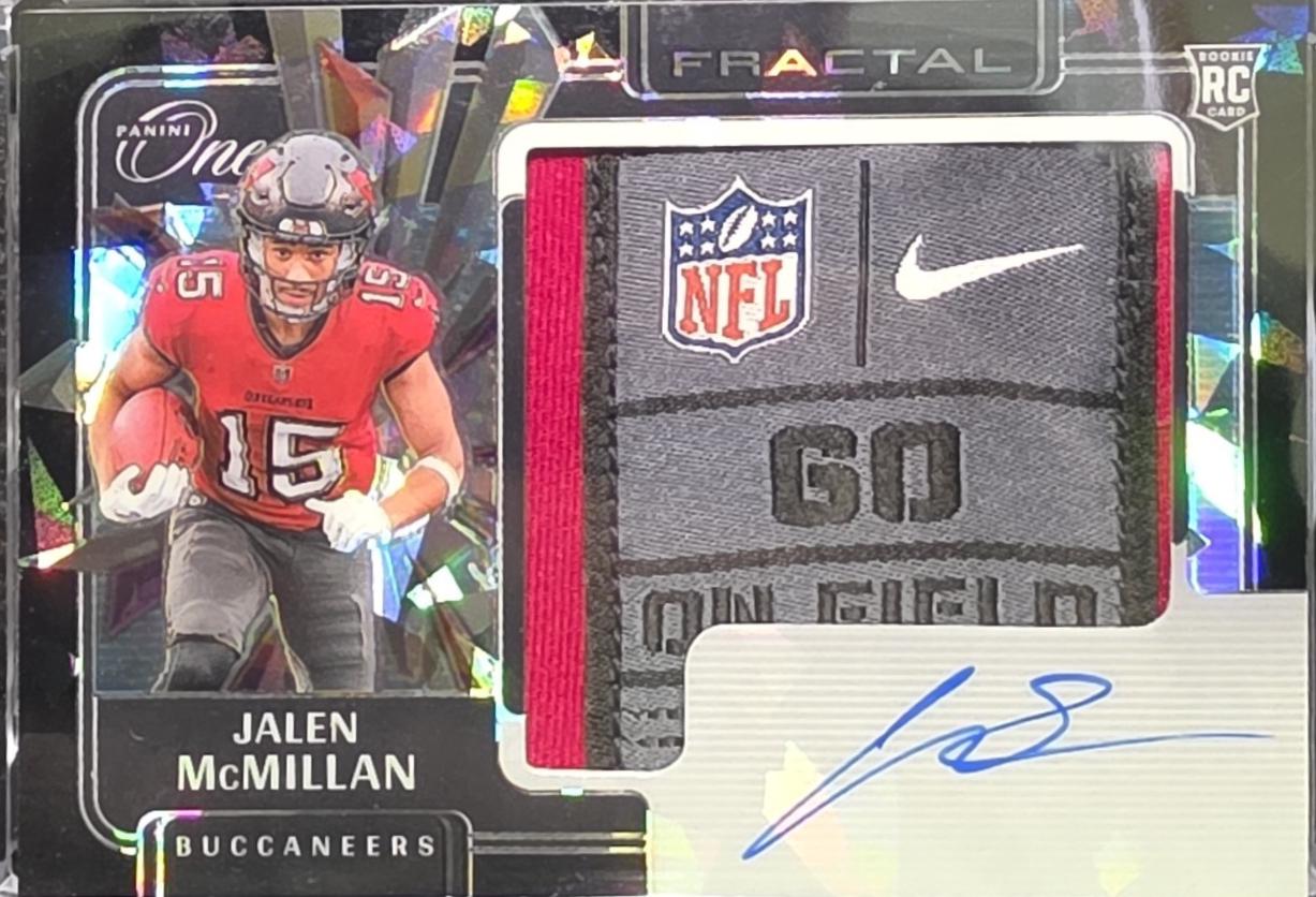 Jalen McMillan [Nike Laundry Rookie Fractal Patch Autograph] #417