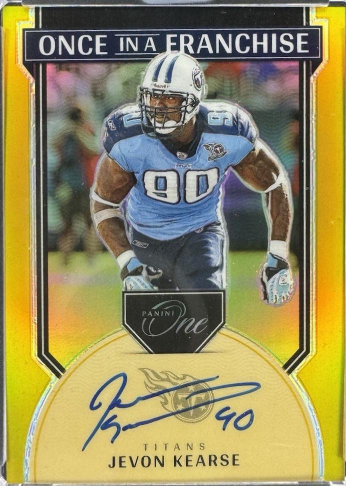 Jevon Kearse [Gold Once in a Franchise Autograph] #355