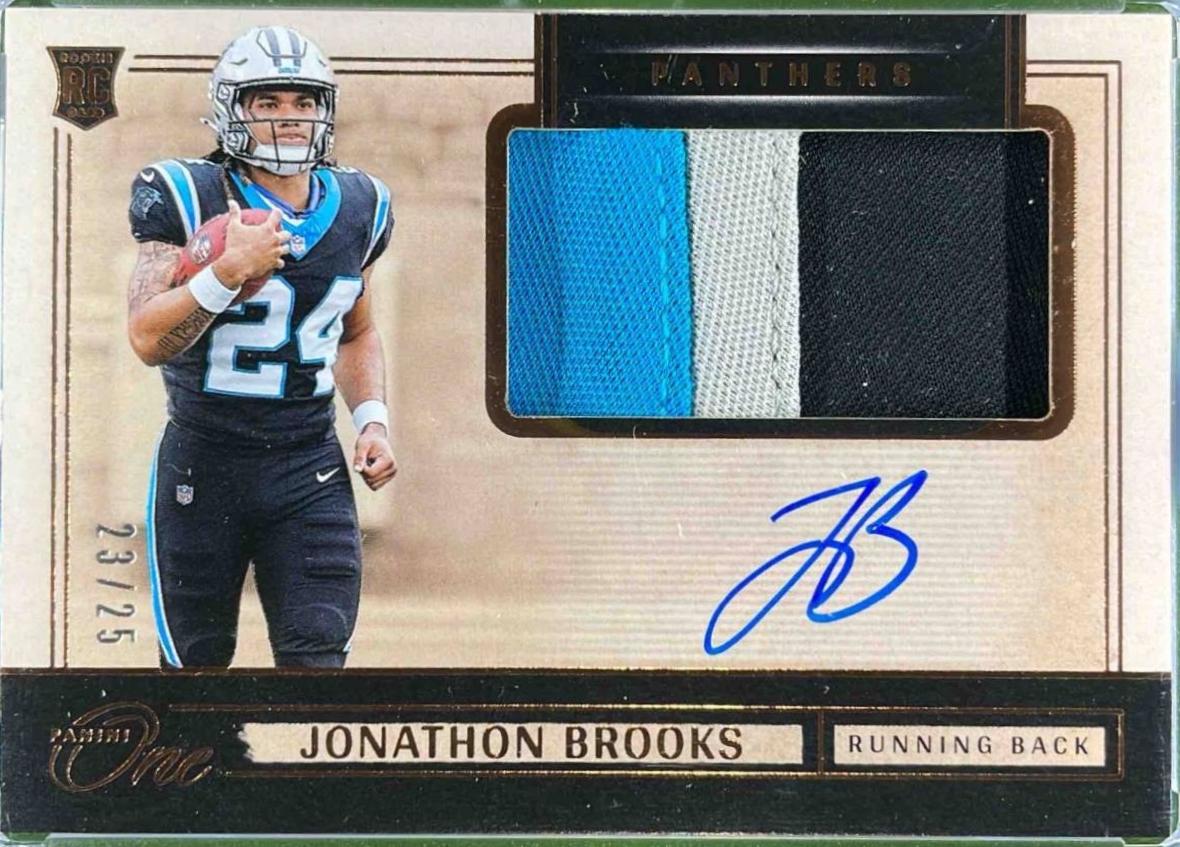 Jonathon Brooks [Bronze Rookie Patch Autograph] #13