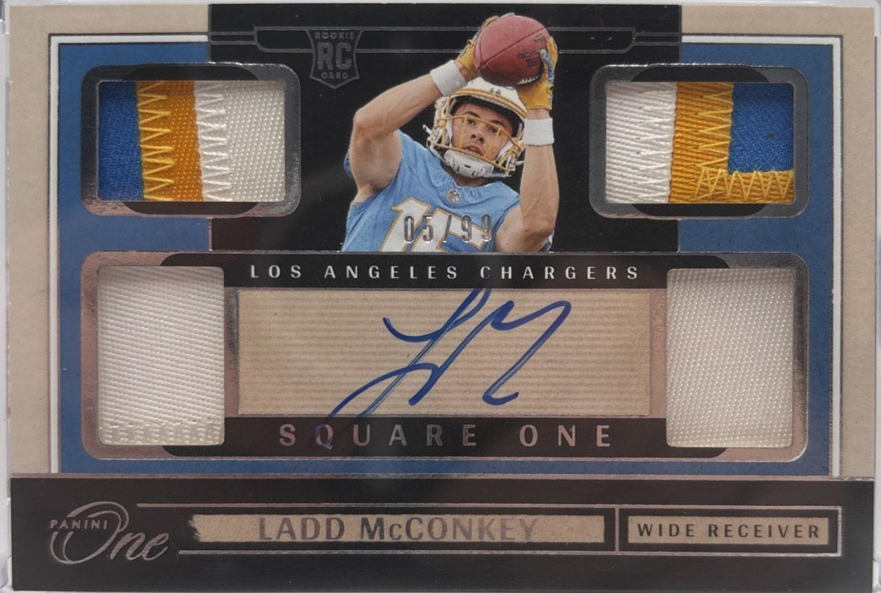 Ladd McConkey [Square One Autograph] #69