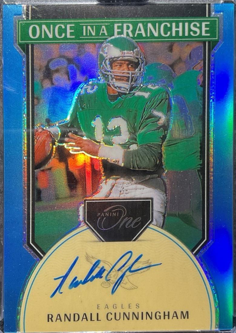 Randall Cunningham [Platinum Once in a Franchise Autograph] #336