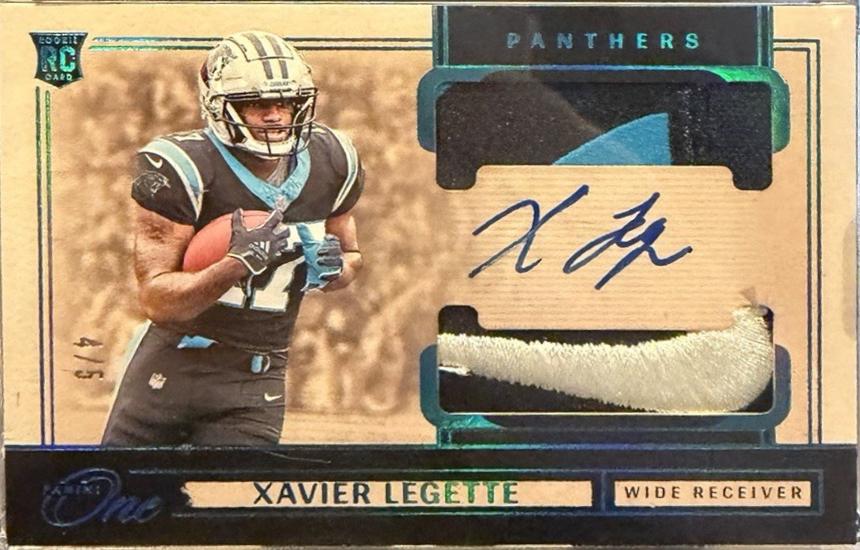 Xavier Legette [Platinum Rookie Patch Autograph] #6