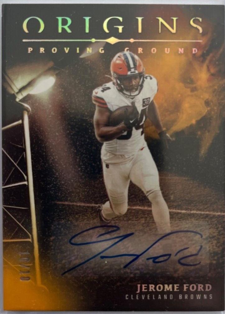 Jerome Ford [Gold] #PGS-JFO
