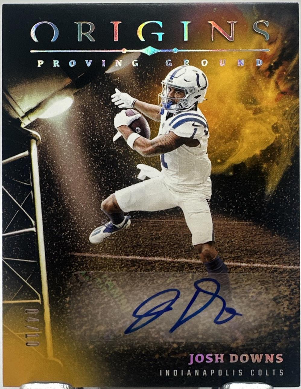 Josh Downs [Gold] #PGS-JDO