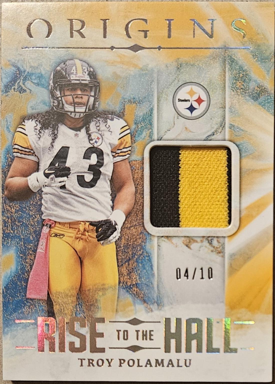Troy Polamalu [Gold] #RTH-TPO