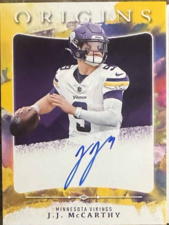 J.J. McCarthy [Gold] #RBO-JMC