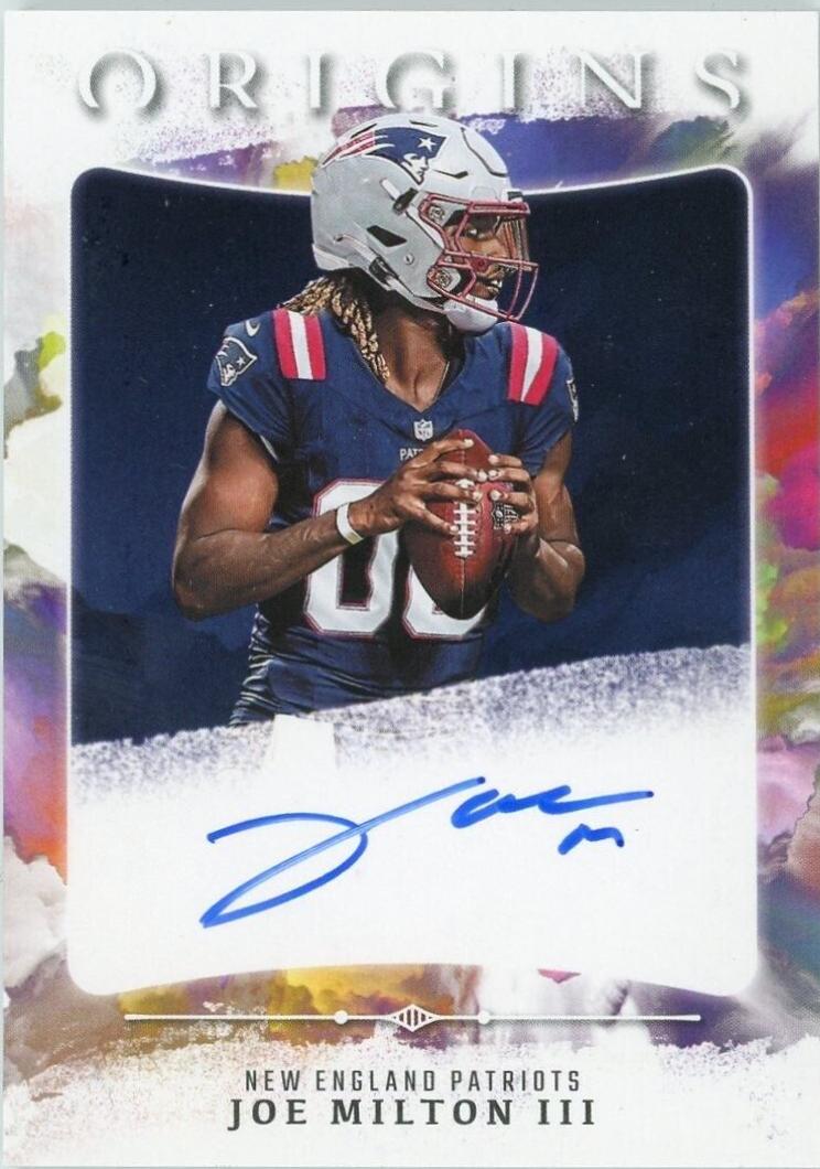 Joe Milton III [NFL Shield Back] #RBO-JMI