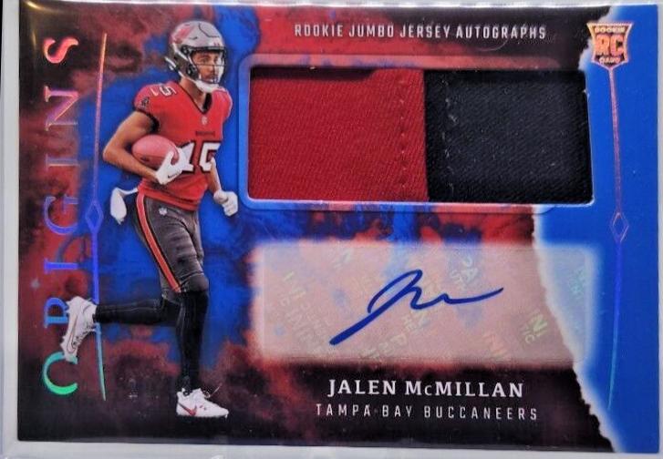 Jalen McMillan [Blue Patch] #RJA-JML