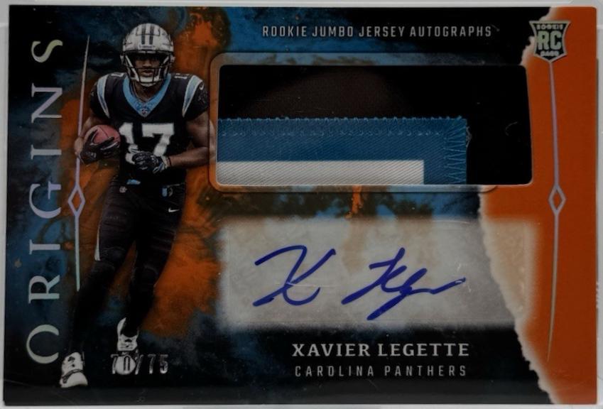 Xavier Legette [Orange Patch] #RJA-XLE