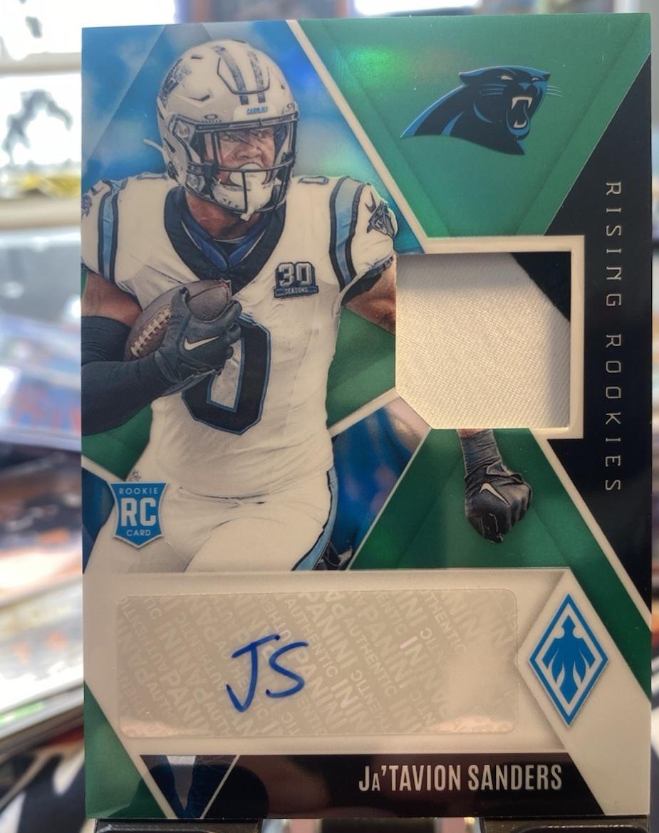 Ja'Tavion Sanders [Jersey Number] #RRAJ-JSS