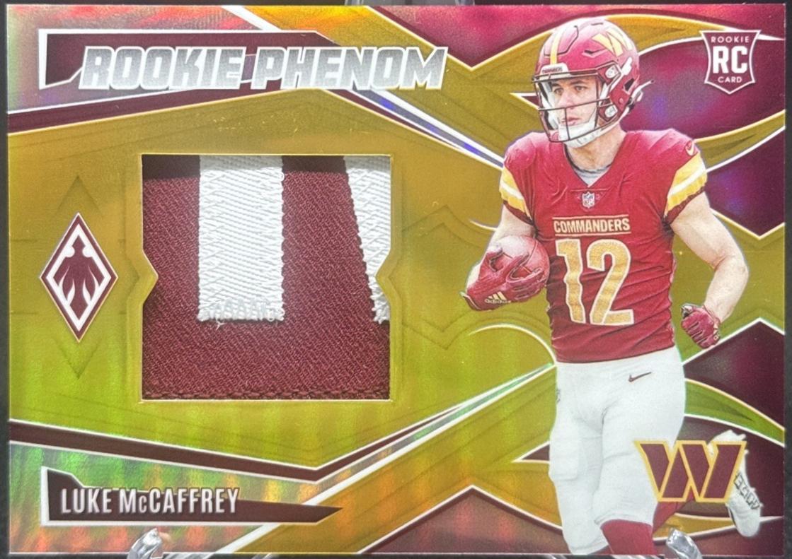 Luke McCaffrey [Gold] #RPJ-LMY