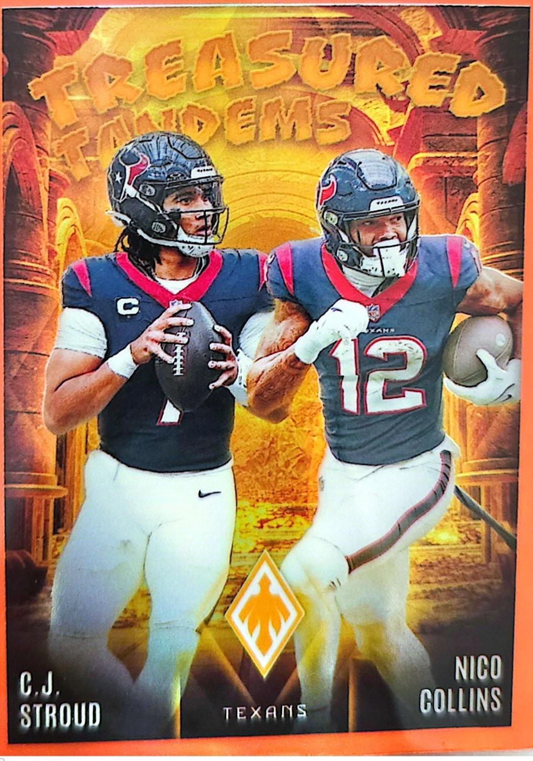 C.J. Stroud / Nico Collins [Orange] #TT-HOU