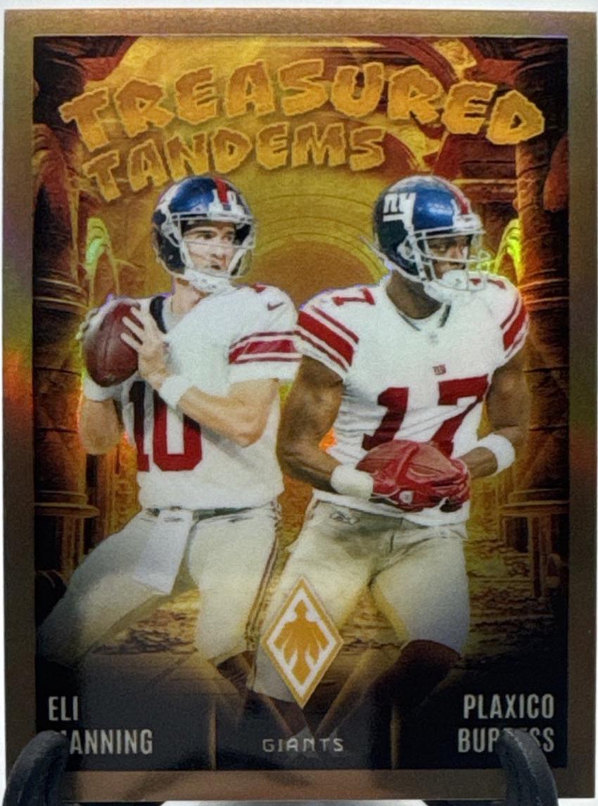 Eli Manning / Plaxico Burress [Bronze] #TT-NYG