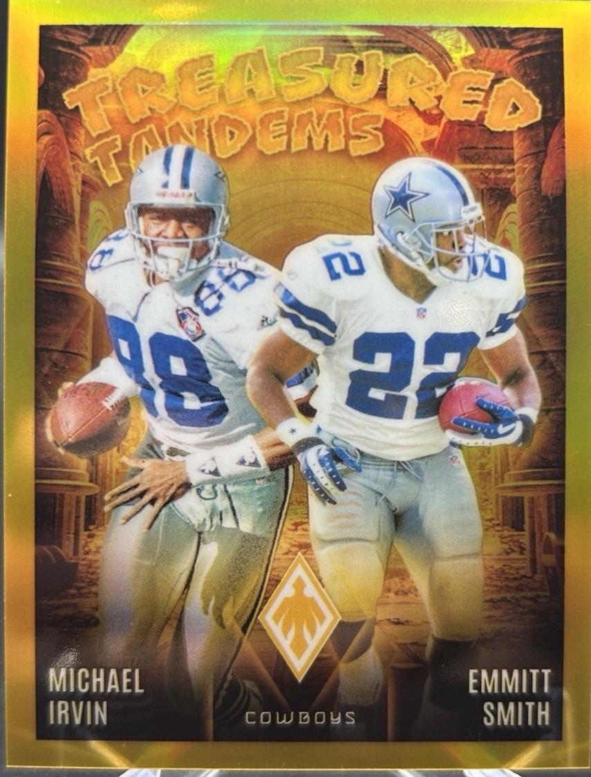 Emmitt Smith / Michael Irvin [Gold] #TT-DAL