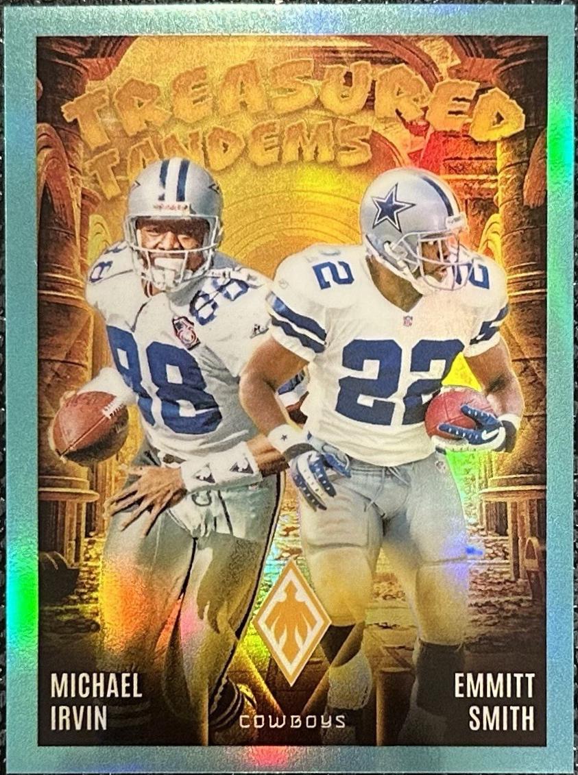 Emmitt Smith / Michael Irvin [Teal] #TT-DAL