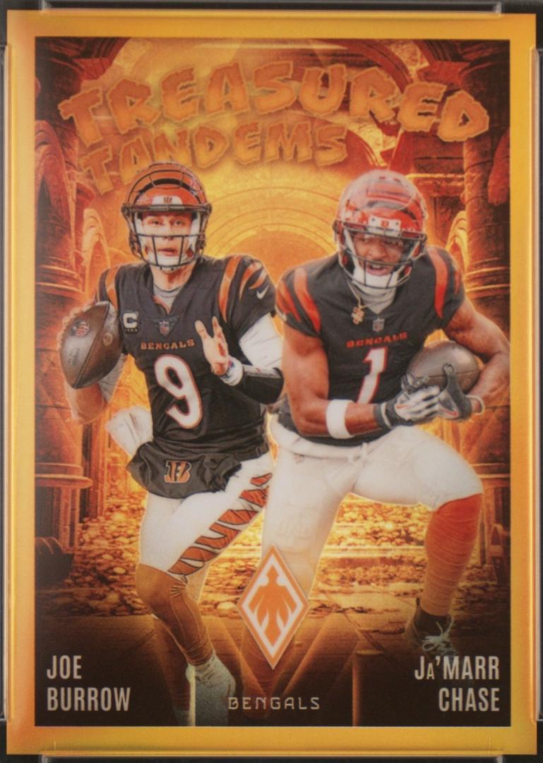 Ja'Marr Chase / Joe Burrow [Gold] #TT-CIN